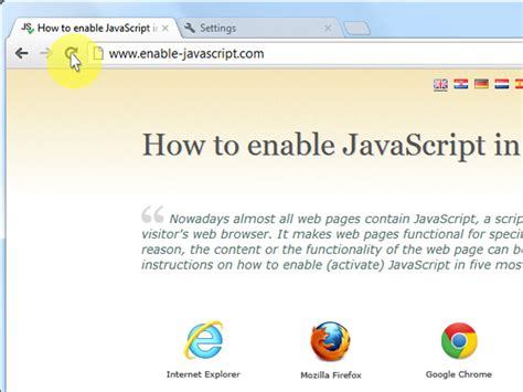 Enable JavaScrpt and THIRD.